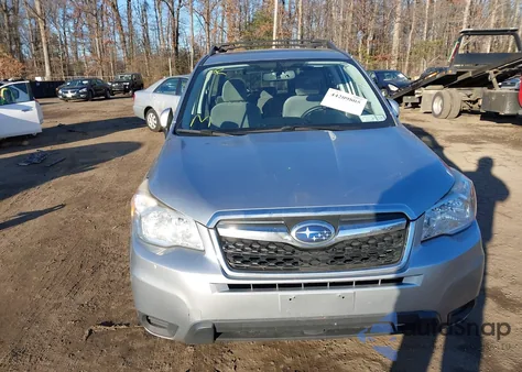 2015 Subaru Forester 2.5I Premium из США, поврежденный, VIN JF2SJADCXFH461539